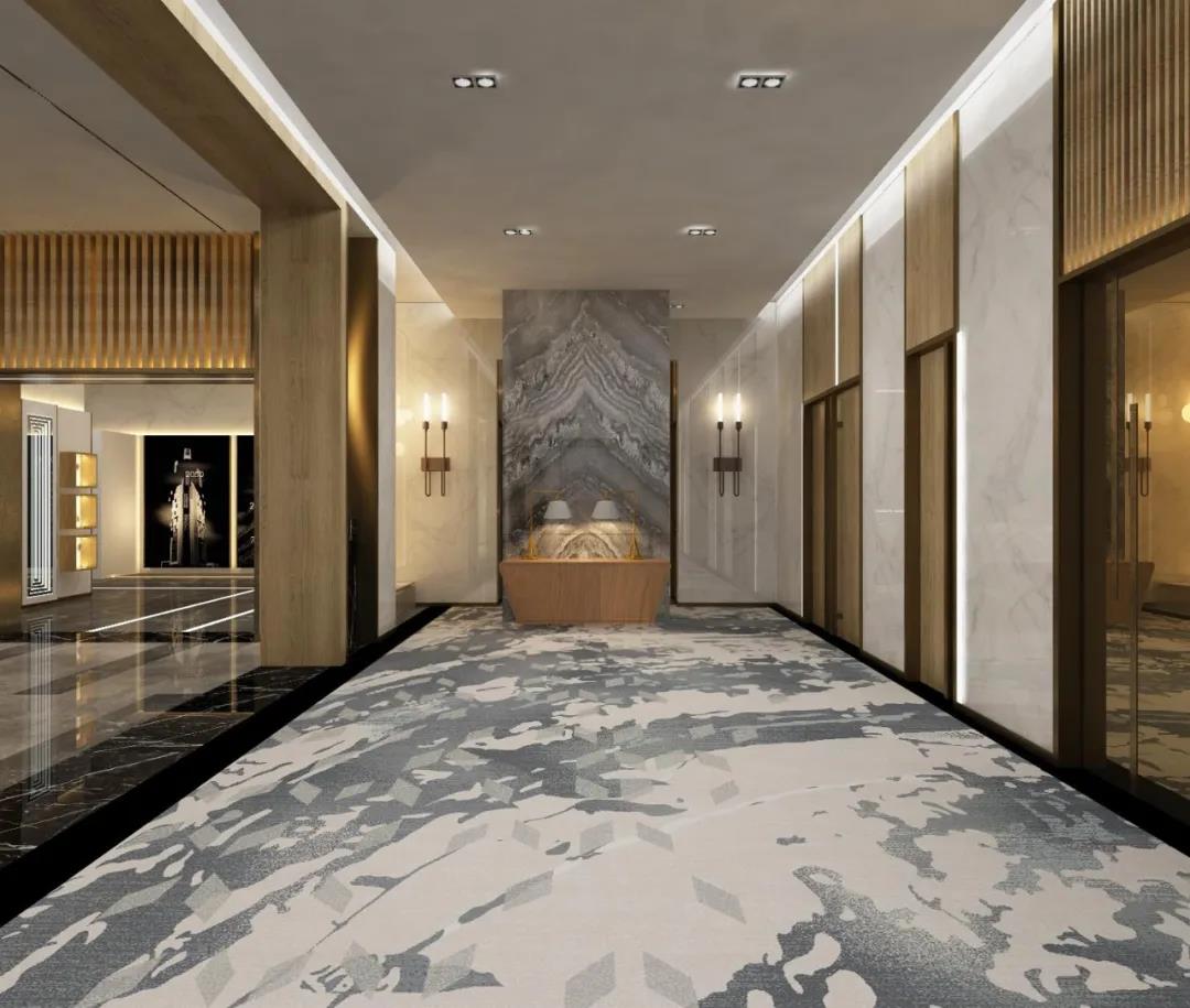 酒店定制地毯-走廊區