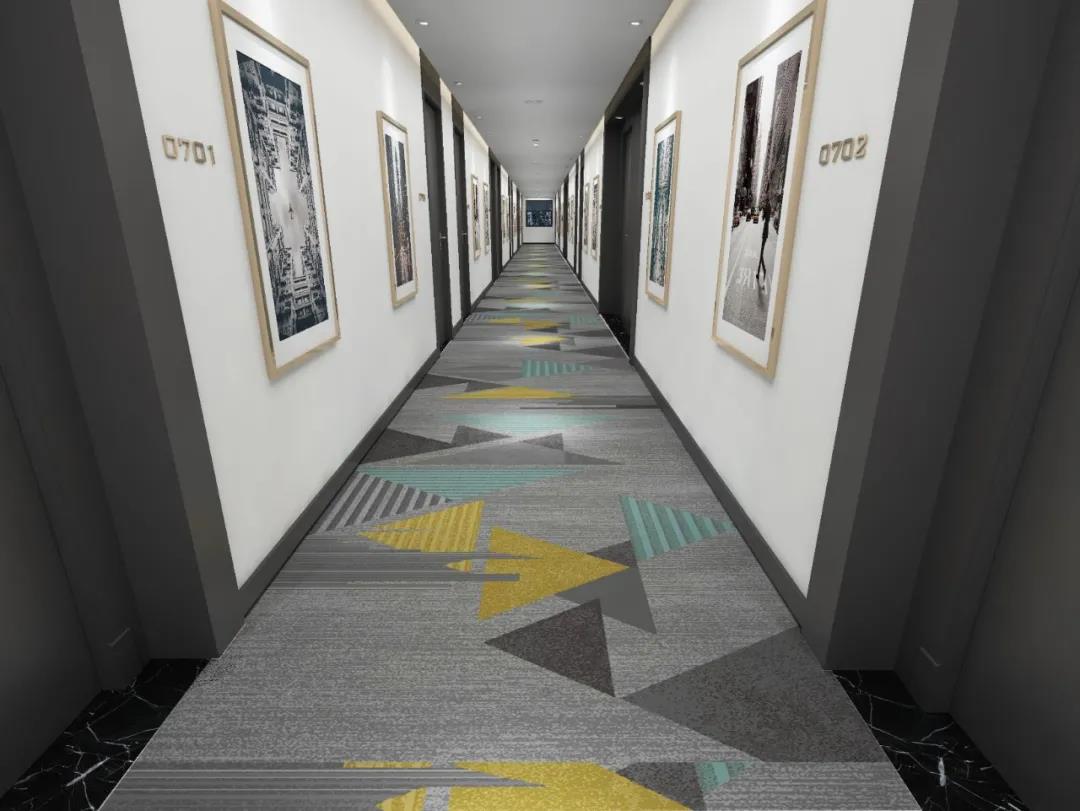 酒店定制地毯-走廊區
