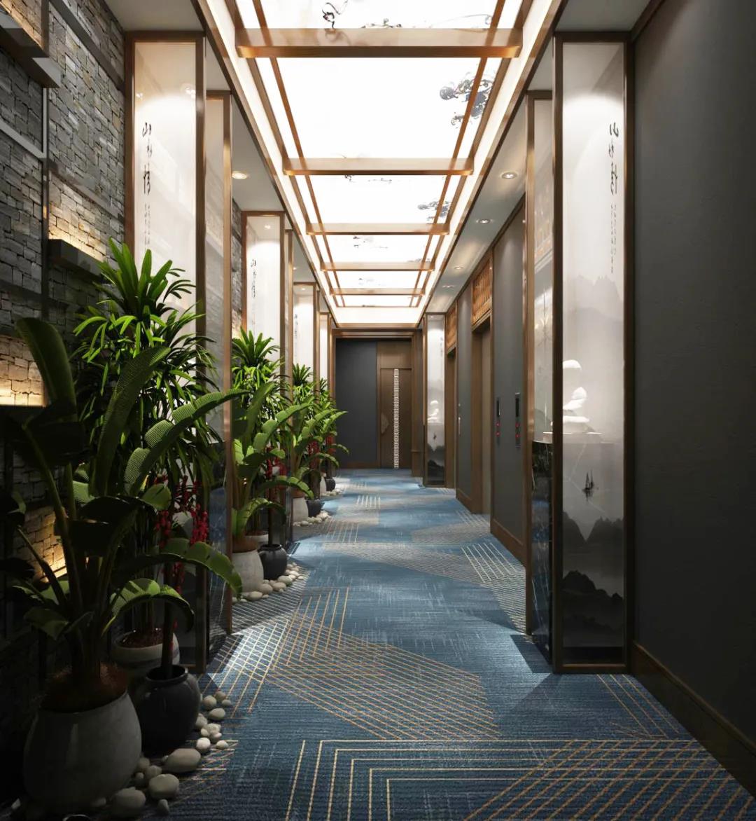 酒店定制地毯-走廊區